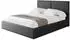 ALTDECOR Vanto Polsterbett mit Bettkasten und Lattenrost, schwarz, 140x200cm (800001642110)