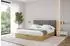 ALTDECOR ENZO6 Polsterbett mit Bettkasten & Lattenrost, 200x200cm, dunkelgrau (800001640110)