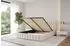 ALTDECOR LARO Polsterbett mit Bettkasten und Lattenrost 160x200cm, beige (800001810011)