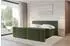 ALTDECOR Evon Zanozek Boxspringbett 120x200cm, H4-Matratze, grün (800002005094)
