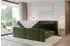 ALTDECOR Evon Zanozek Boxspringbett 120x200cm, H4-Matratze, grün (800002005094)