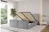 ALTDECOR Vanto-Z Polsterbett mit Bettkasten & Lattenrost, 160x200cm, hellgrau (800001740334)