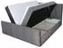 Sofnet Star Lux Boxspringbett mit 2 Bettkästen, Bonell-Matratze & Topper, 140x200cm