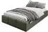 Muralo Polsterbett mit Bettkasten, Samt, khaki, 120x200cm (M-LTE-3296-180483-LTE1200-W00-SP34-T27)