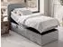Beautysofa Romeo Boxspringbett 90x200 elektrisch verstellbar, hellgrau (Allegro Shark) (800002054981)