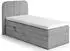 Beautysofa Romeo Boxspringbett 90x200 elektrisch verstellbar, hellgrau (Allegro Shark) (800002054981)