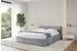 ALTDECOR ENORA-V1 Polsterbett mit Bettkasten und Lattenrost, 140x200cm, grau (800001638392)