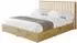 ALTDECOR ENZO4 Polsterbett mit Bettkasten und Lattenrost, 200x200cm, beige (800001812923)