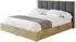 ALTDECOR ENZO2 Polsterbett mit Bettkasten, Lattenrost & Matratze H3/H4, 160x200cm, dunkelgrau (800001813074)