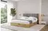 ALTDECOR ENZO1 Polsterbett mit Bettkasten & Lattenrost, dunkelgrau (800001637735)