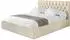ALTDECOR RENO Polsterbett mit Bettkasten und Lattenrost, 200x200cm, beige (800001741142)