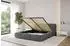 ALTDECOR ELVA-v1 Polsterbett mit Bettkasten und Lattenrost, 180x200cm, dunkelgrau (800001812503)