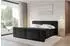 ALTDECOR Evon-Z Boxspringbett mit Bettkasten, H3, 180x200cm, schwarz