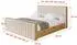ALTDECOR Enzo4-Z Polsterbett mit Bettkasten und Lattenrost, beige, 200x200cm (800001740043)