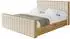 ALTDECOR Enzo4-Z Polsterbett mit Bettkasten und Lattenrost, beige, 200x200cm (800001740043)