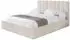 ALTDECOR Stera Polsterbett mit Bettkasten und Lattenrost, 200x200cm, beige (800001636760)
