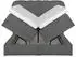 Beautysofa Romeo Boxspringbett elektrisch verstellbar, 180x200, dunkelgrau (Allegro Carbon) (800002055239)