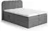 Beautysofa Romeo Boxspringbett elektrisch verstellbar, 180x200, dunkelgrau (Allegro Carbon) (800002055239)