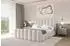 ALTDECOR SORA-Z Polsterbett mit Bettkasten und Lattenrost, 180x200cm, beige (800001640034)