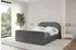 ALTDECOR TIVON-Z Polsterbett mit Bettkasten und Lattenrost, anthrazit, 120x200cm (800001741127)