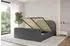ALTDECOR TIVON-Z Polsterbett mit Bettkasten und Lattenrost, anthrazit, 120x200cm (800001741127)