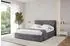 ALTDECOR Enora Polsterbett mit Bettkasten & Lattenrost, 160x200cm, dunkelgrau (800001813461)