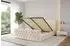 ALTDECOR Laro-Z Polsterbett mit Bettkasten und Lattenrost, 120x200cm, beige (800001740904)