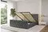 ALTDECOR Reno-Z Polsterbett mit Bettkasten & Lattenrost, 200x200cm, dunkelgrau (800001812147)