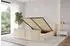 ALTDECOR EMMI-Z-V1 Polsterbett mit Bettkasten und Lattenrost, 200x200cm, beige