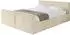 ALTDECOR EMMI-Z-V1 Polsterbett mit Bettkasten und Lattenrost, 200x200cm, beige