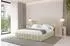 ALTDECOR MODY Polsterbett mit Bettkasten und Lattenrost, 200x200cm, beige (800001642279)