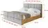 ALTDECOR ENZO1-Z Polsterbett mit Bettkasten und Lattenrost, 140x200cm, hellgrau (800001641803)