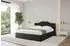 ALTDECOR Falio-V1 Polsterbett mit Bettkasten & Lattenrost, 140x200cm, schwarz Kunstleder (800001641183)
