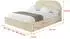 ALTDECOR TIVON Polsterbett mit Bettkasten und Lattenrost, beige, 140x200cm (800001637220)