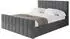 ALTDECOR Amea-Z Polsterbett mit Bettkasten & Matratze H3/H4, 120x200cm, dunkelgrau (800001809947)