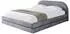 ALTDECOR LERIS-v1 Polsterbett mit Bettkasten und Lattenrost, 120x200cm, grau (800001809664)
