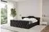 ALTDECOR Zoran-Z-V1 Polsterbett mit Bettkasten und Lattenrost, schwarz, 180x200cm (800001640484)