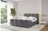 ALTDECOR KALA-Z Polsterbett mit Bettkasten und Lattenrost, 160x200cm, dunkelgrau (800001810381)