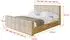 ALTDECOR Enzo7-Z Polsterbett mit Bettkasten und Lattenrost, 120x200cm, Creme (800001638395)