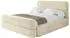 ALTDECOR ENORA-Z Polsterbett mit Bettkasten & Lattenrost, 120x200cm, beige (H3/H4)