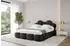 ALTDECOR LANA Polsterbett mit Bettkasten und Lattenrost, 120x200cm, schwarz (800001740434)