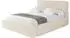 ALTDECOR ENORA Polsterbett mit Bettkasten und Lattenrost, 140x200cm, beige (800001810133)