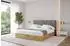 ALTDECOR ENZO6 Polsterbett mit Bettkasten & Lattenrost, 180x200cm, dunkelgrau (800001640347)