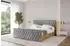 ALTDECOR ENZO5-Z Polsterbett mit Bettkasten und Lattenrost, grau (800001639055)