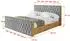 ALTDECOR ENZO5-Z Polsterbett mit Bettkasten und Lattenrost, grau (800001639055)
