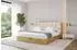ALTDECOR ENZO2 Polsterbett mit Bettkasten und Lattenrost, 200x200cm, beige (800001812958)