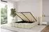 ALTDECOR SENA-v1 Polsterbett mit Bettkasten und Lattenrost, 200x200cm, beige (SENA-v1)