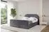 ALTDECOR TIVON-Z Polsterbett mit Bettkasten und Lattenrost, 180x200cm, dunkelgrau (800001637359)