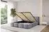 ALTDECOR KALA-v1 Polsterbett mit Bettkasten und Lattenrost, 140x200cm, grau (800001809569)