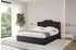ALTDECOR Falio Polsterbett mit Bettkasten & Lattenrost, 140x200cm, schwarz (800001641263)
